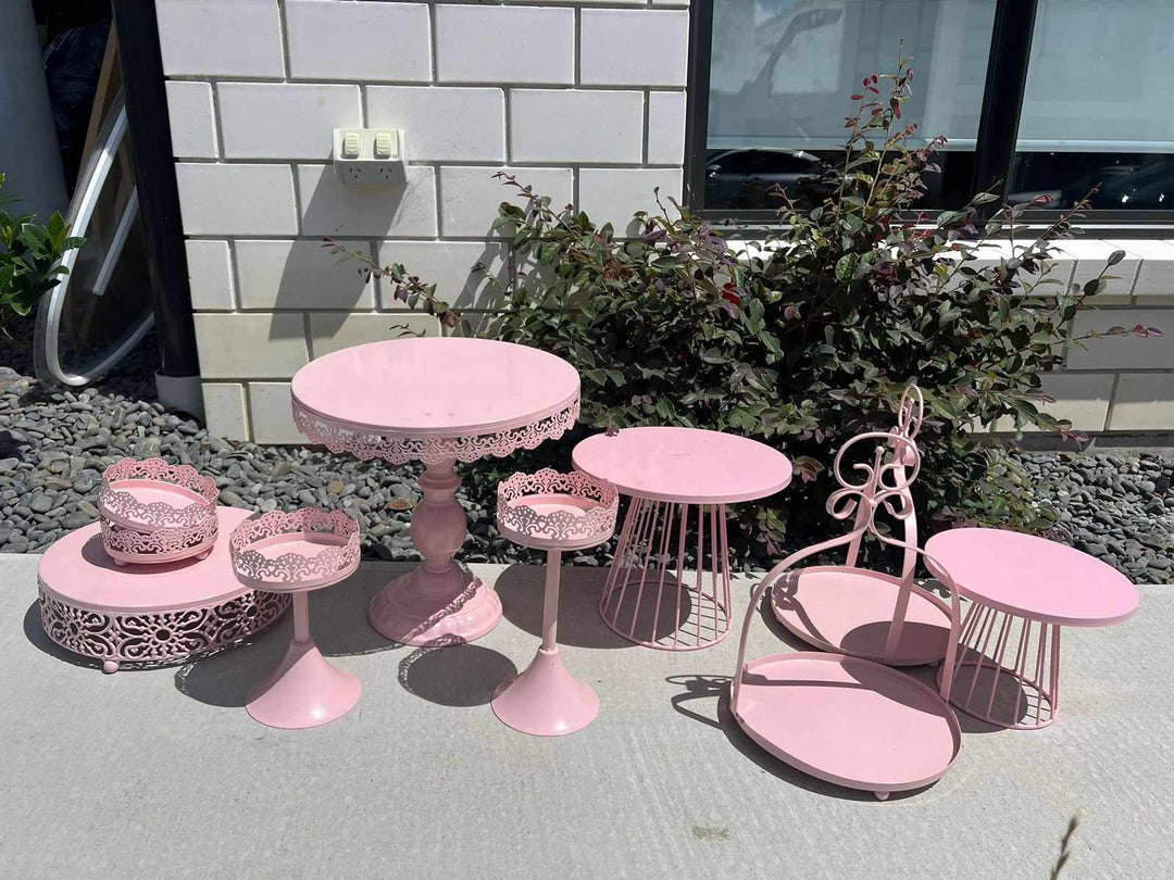 Set of cake and cupcakes stand Bling Decorations