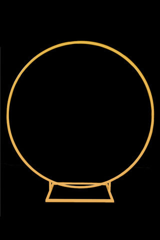 GOLDEN ROUND ARCH Bling Decorations