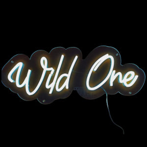 Wild one sign