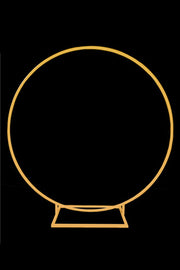 GOLDEN ROUND ARCH Bling Decorations