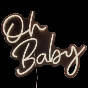 OH BABY LED SIGN